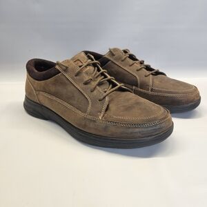 Anodyne Shoes Brown Leather Lace Up Diabetic No. 72 Mens Casual 10.5 W